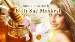 Ballı Saç Maskeleri