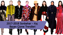 2019-2020 Sonbahar – Kış Bayan Çizme Trendleri
