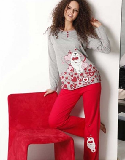 Kadin Kislik Pijama Modelleri