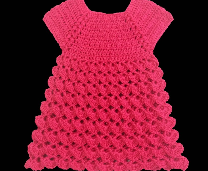 Pembe Firfirli Elbise Modelleri