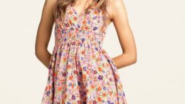 Çiçek Desenli Abiyeler