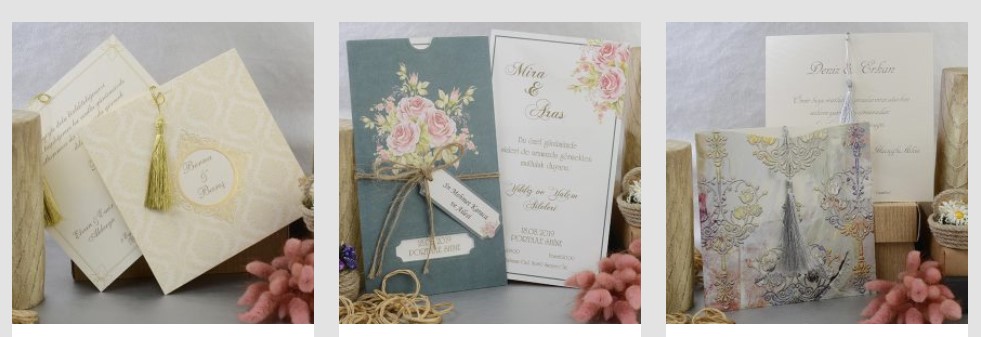 Nikah Davetiye Modelleri