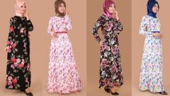 Çiçekli Tunik Modelleri
