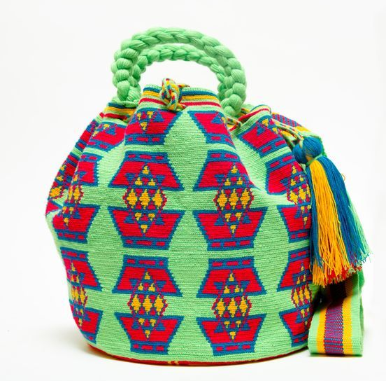 Renkli Desenli Wayuu Canta Modelleri