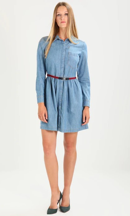 Denim Kot Elbiseler 2019
