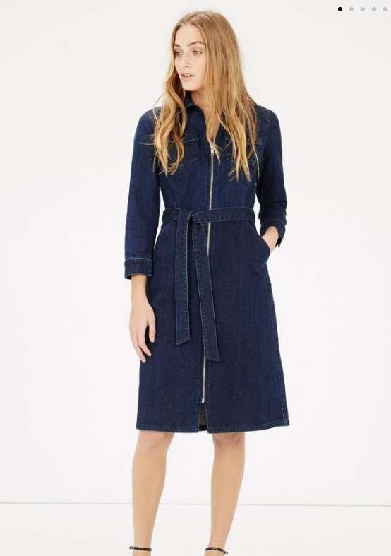 Denim kot elbise 2019