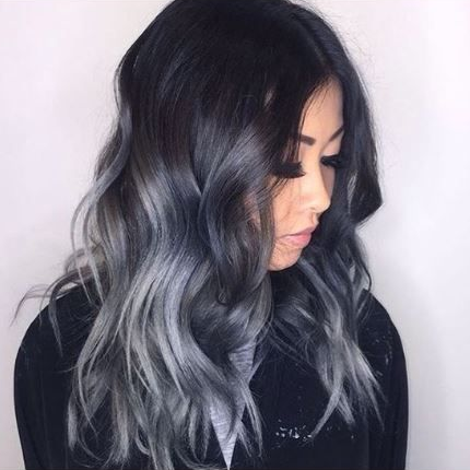 Siyah Gri Ombre Modelleri