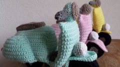 Amigurumi Vespa Yapılışı