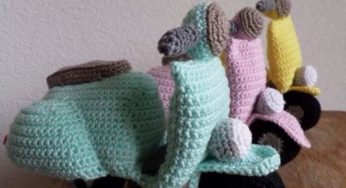 Amigurumi Vespa Yapılışı