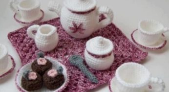 Amigurumi Çay Seti Yapımı