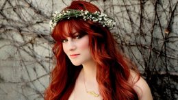 Kızıl Saçlar için Gelin Başı Modelleri