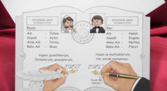 Düğün Davetiye Modelleri