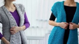 2020 Örgü Yelek Modelleri