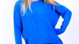 Mavi Kazak Kombin Önerisi