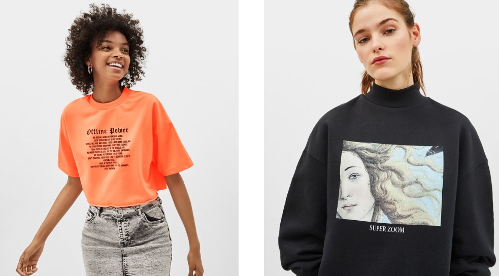 2020 Bershka Sweatshirt Modelleri