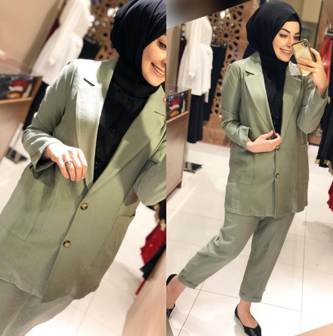 Takım Tesettür Blazer Modelleri