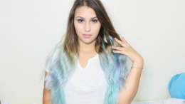 Buz Mavisi Saç Rengi