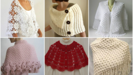 En Güzel Örme Şal Modelleri