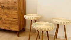 Bambu Sepetten Sehpa Modelleri