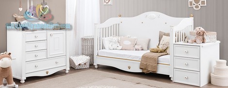 çilek mobilya softy bebek odası takımı