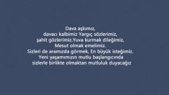 Davetiye Sözleri