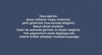 Davetiye Sözleri
